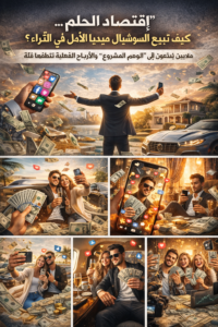 اقتصاد الحلم .. كيف تبيع السوشيال ميديا الأمل في الثراء