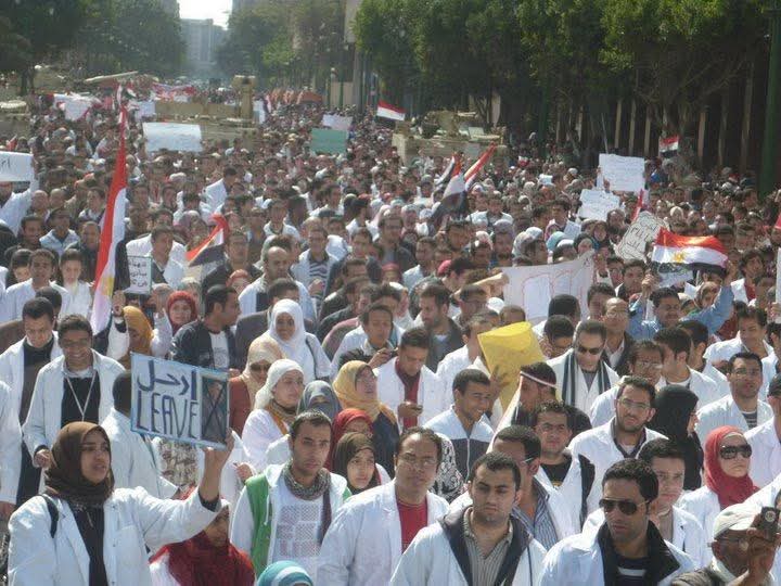 مظاهرات ثورة 25 يناير 