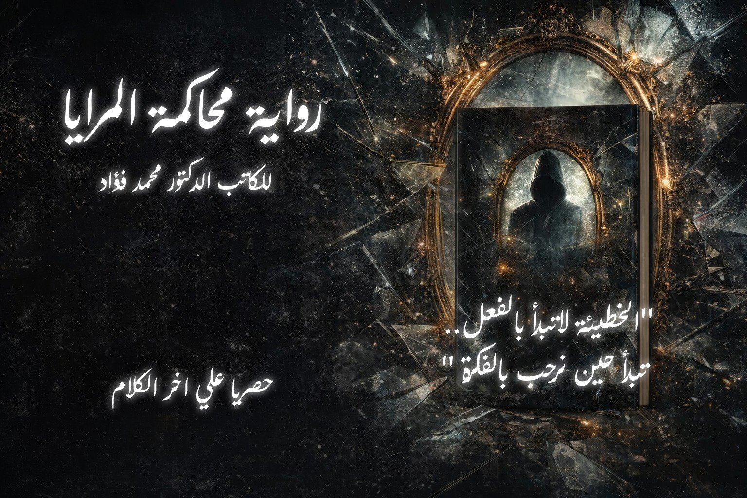 لأول مرة رواية (محاكمة المرايا) للدكتور محمد فؤاد