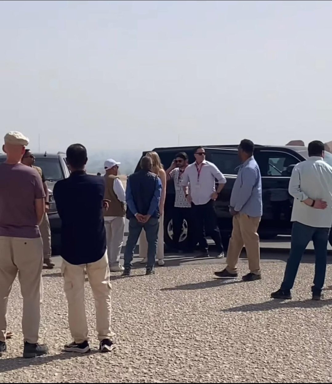 ابنة ترامب تزور معبد حتشبسوت بـ الأقصر