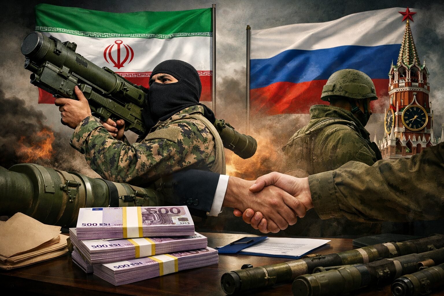 إيران أبرمت صفقة سرية مع روسيا لتوريد صواريخ محمولة على الكتف