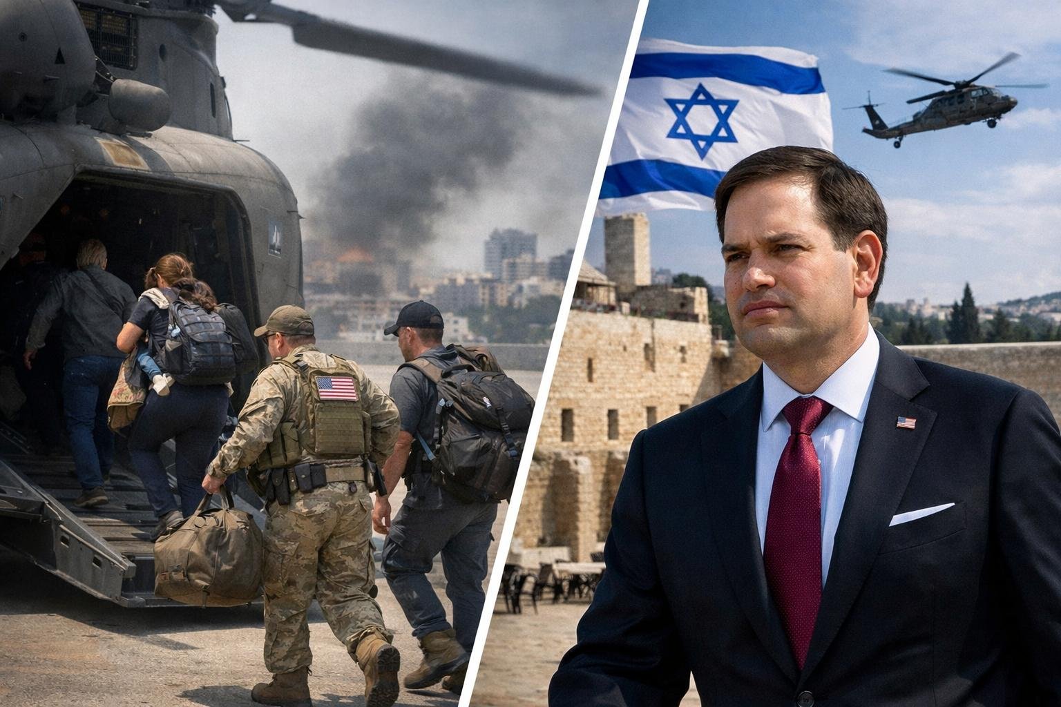 واشنطن تأمر بإجلاء موظفي السفارة الأمريكية ببيروت وأسرهم