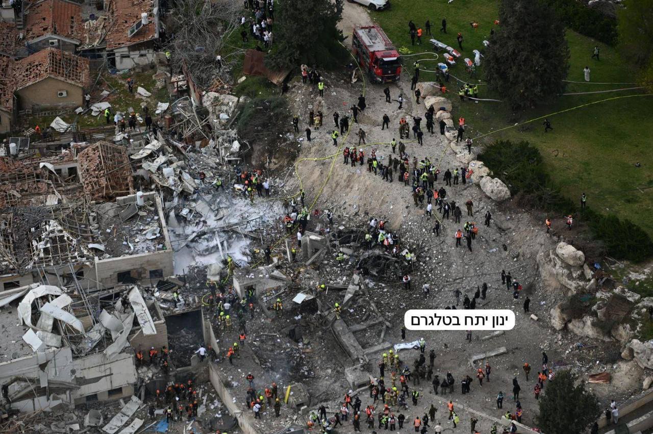 ضربات صاروخية باتجاه إسرائيل