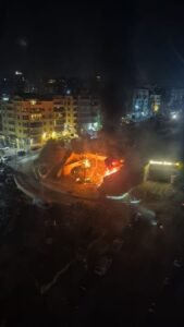 هجوم مشترك بين حزب الله وإيران على إسرائيل (فيديو)