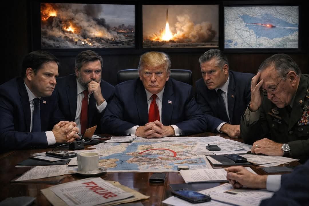 ترامب يلقي اللوم على وزير الحرب الأمريكي