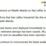 عاجل: استهداف اكبر محطة غاز بالعالم في قطر