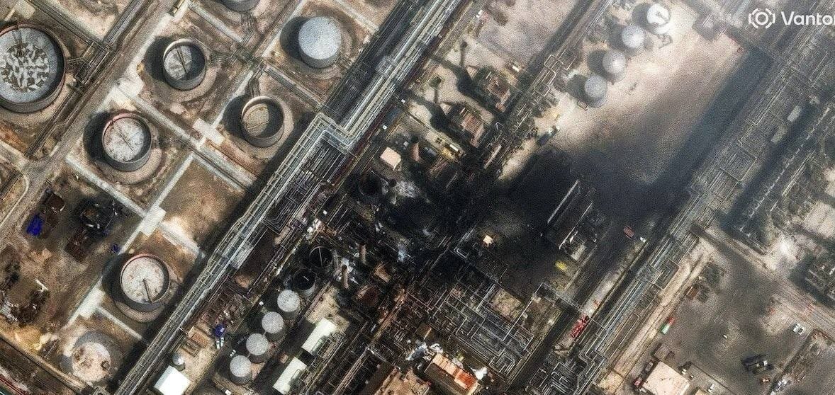 استهداف مصفاة رأس لفان للمرة الثالثة في قطر