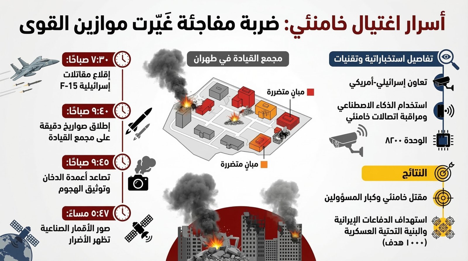 وول ستريت جورنال تكشف خفايا اغتيال خامنئى