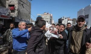 استشهاد فلسطينيين في قصف إسرائيلي على حي الزيتون بمدينة غزة