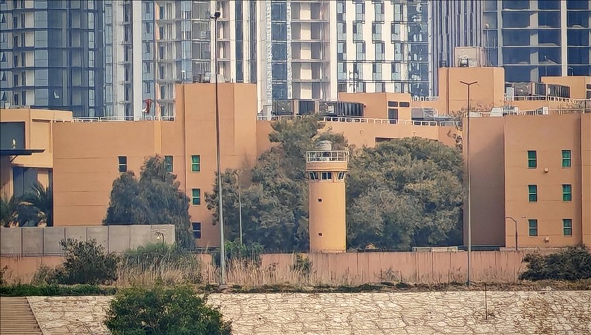 هجوم صاروخي يستهدف السفارة الأمريكية في بغداد