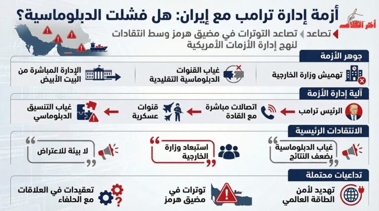 انتقادات دبلوماسية لنهج ترامب في إدارة أزمة إيران