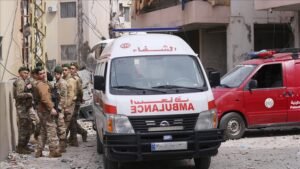 مقتل مسعفين اثنين في غارة إسرائيلية على محيط مستشفى جنوب لبنان