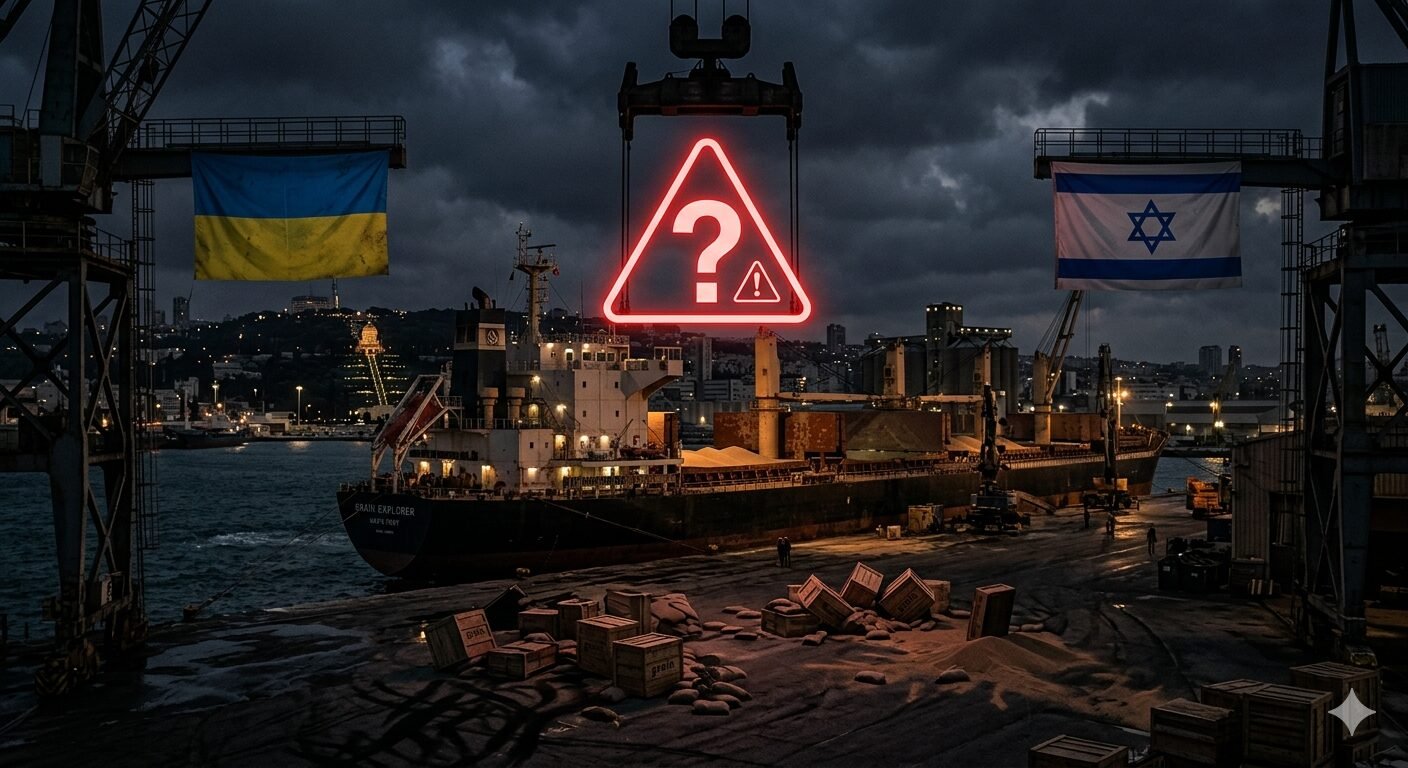 أزمة دبلوماسية بين أوكرانيا وإسرائيل بسبب “حبوب مسروقة”