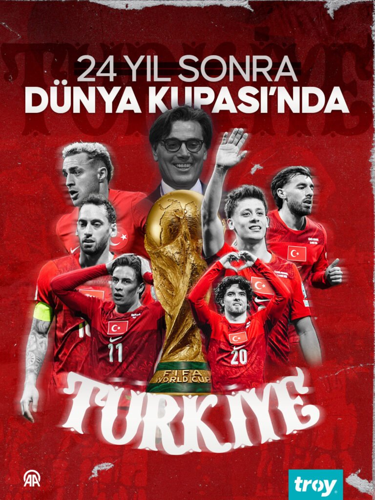 أردوغان يهنيء المنتخب التركي بصعوده لكأس العالم