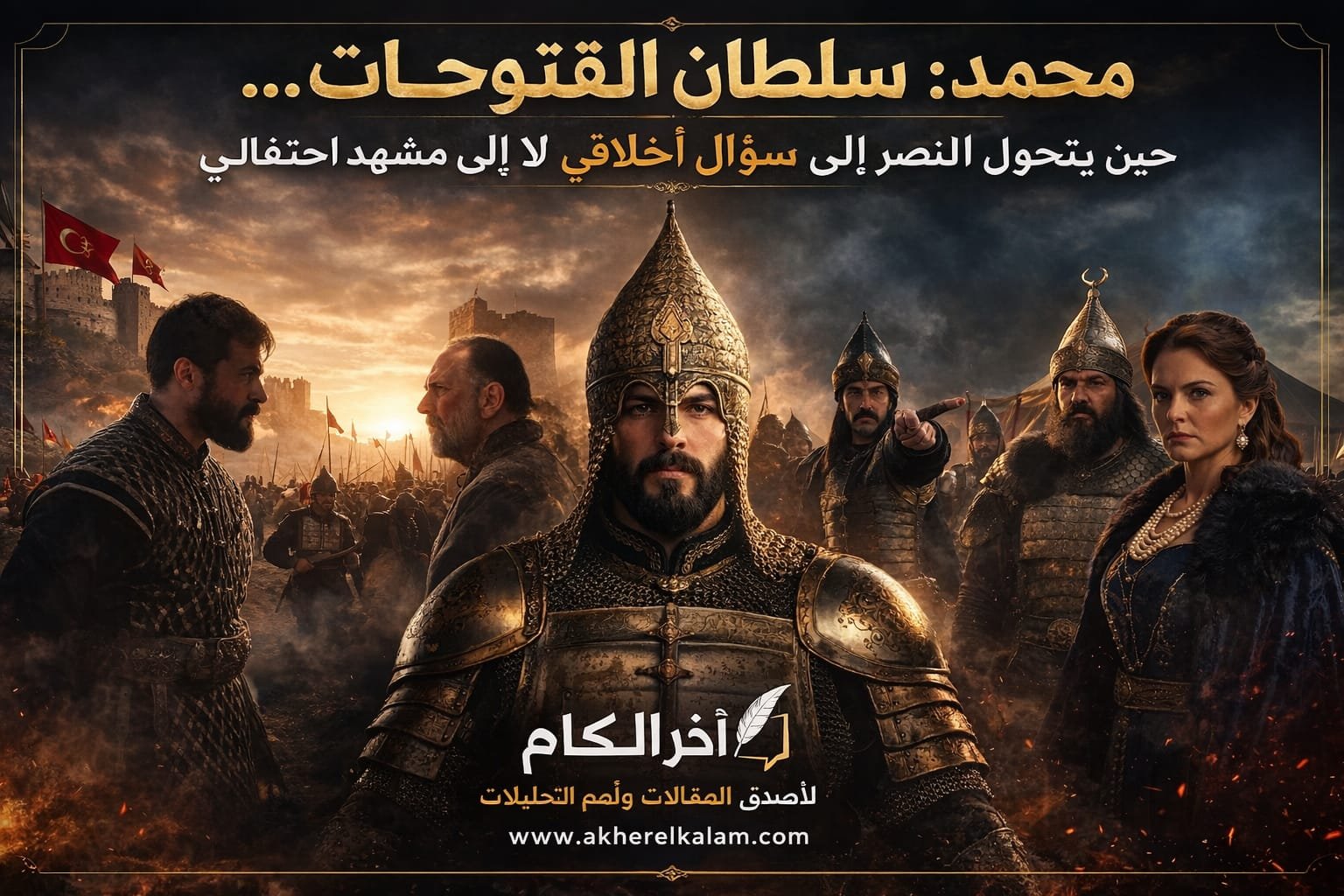 د. محمد فؤاد يكتب: في دراما  الفاتح النصر مشهد أخلاقي