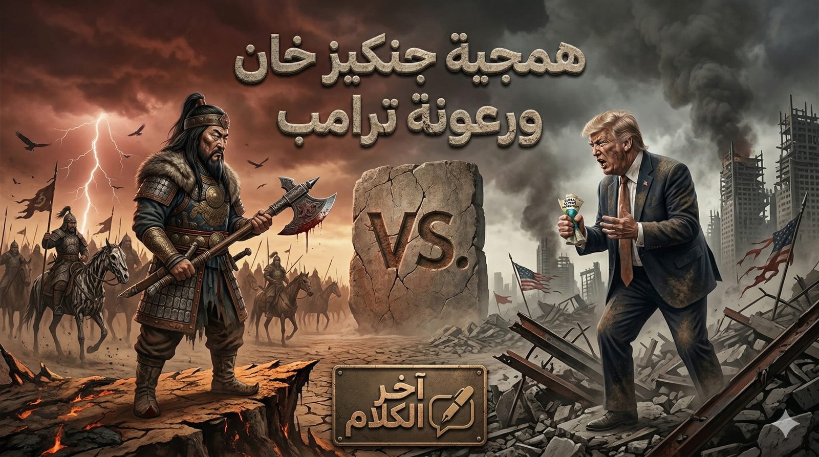 د. محمد فؤاد يكتب: همجية جنكيز خان ورعونة ترامب