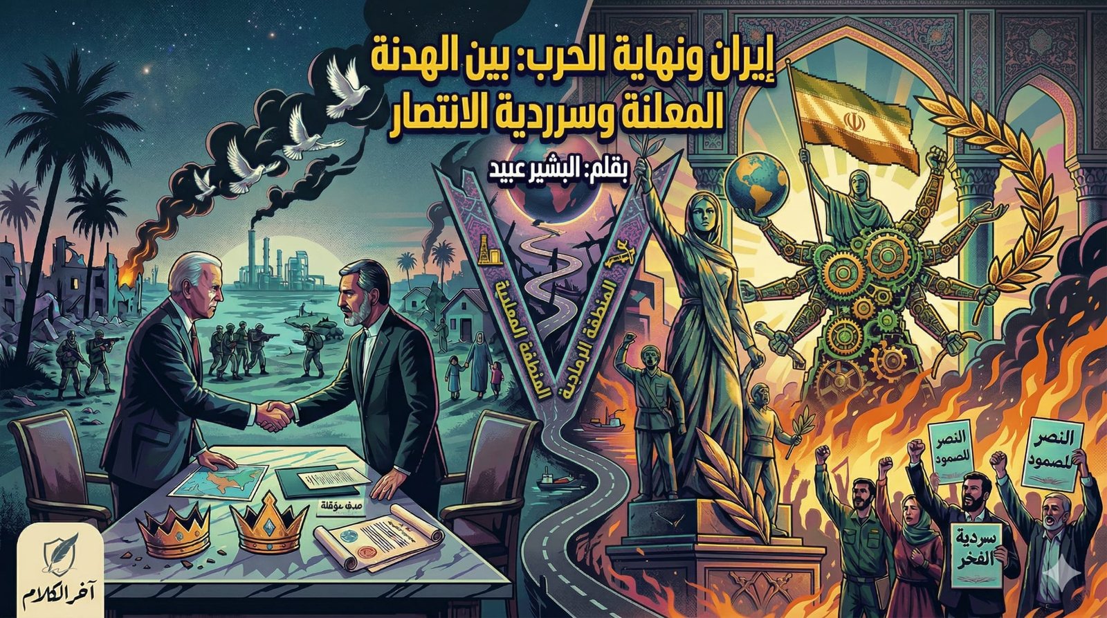 إيران ونهاية الحرب: بين الهدنة المعلنة و سردية الإنتصار