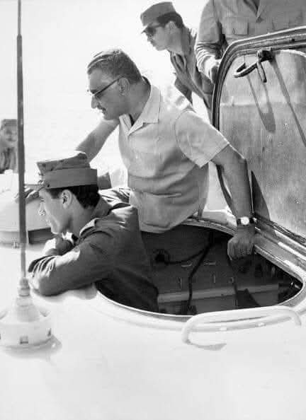 عبد الناصر على الجبهة بعد 1967