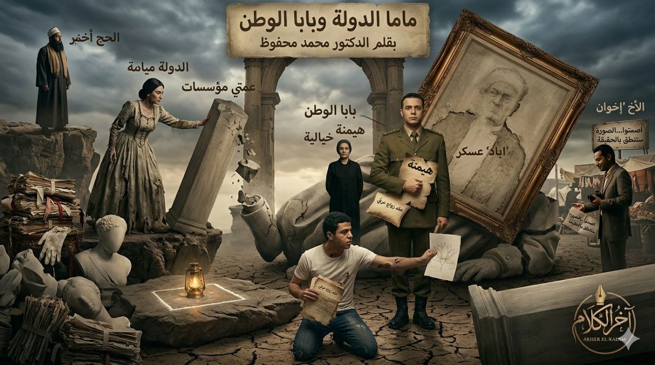 د. محمد محفوظ يكتب : ماما الدولة وبابا الوطن 