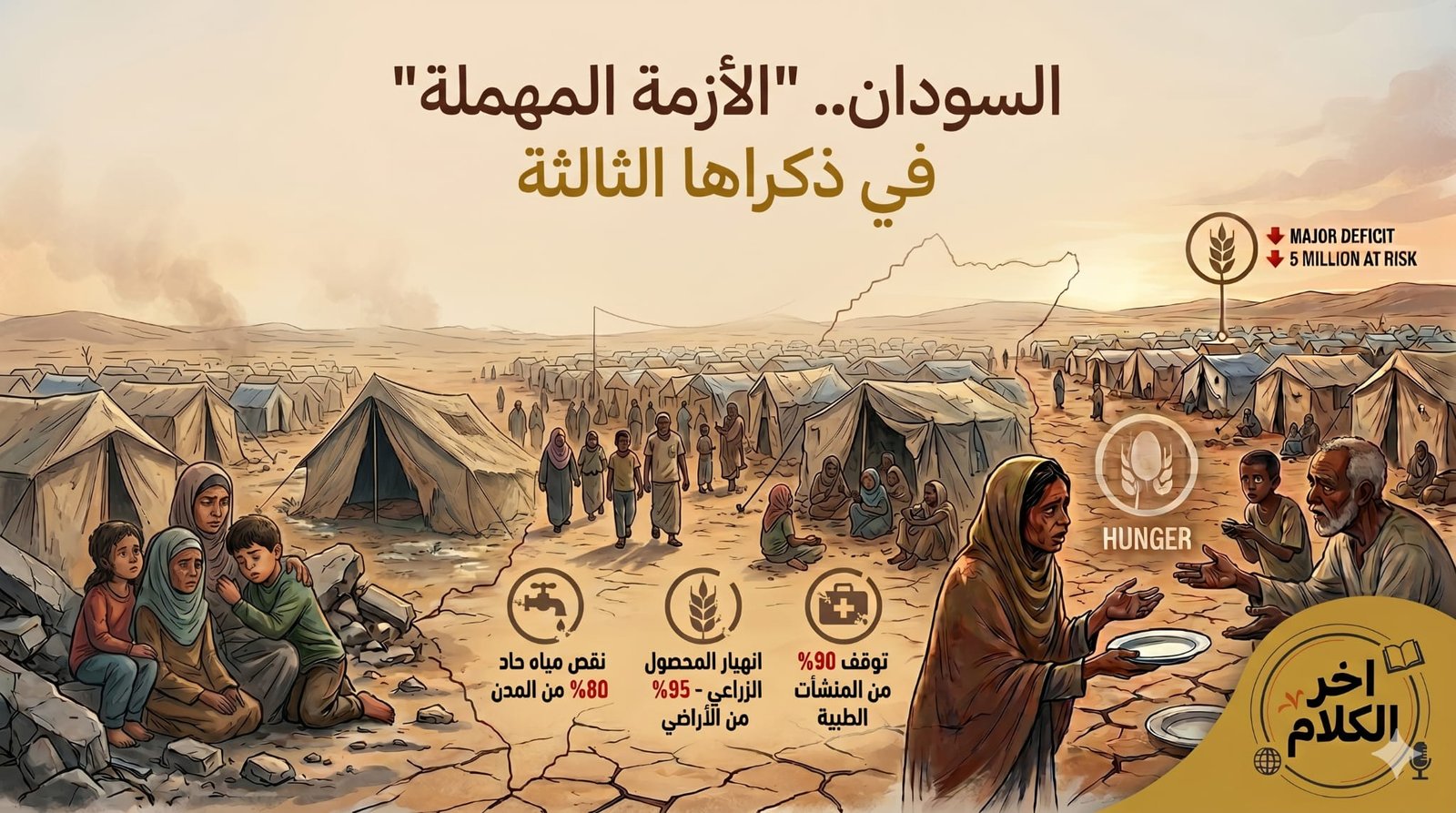 السودان الجرح العربي النازف 