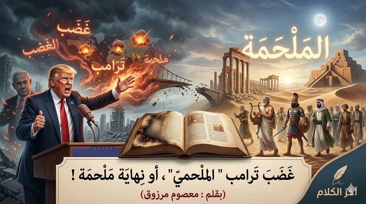 غضب ترامب ” الملحمي”  أو نهاية ملحمة!