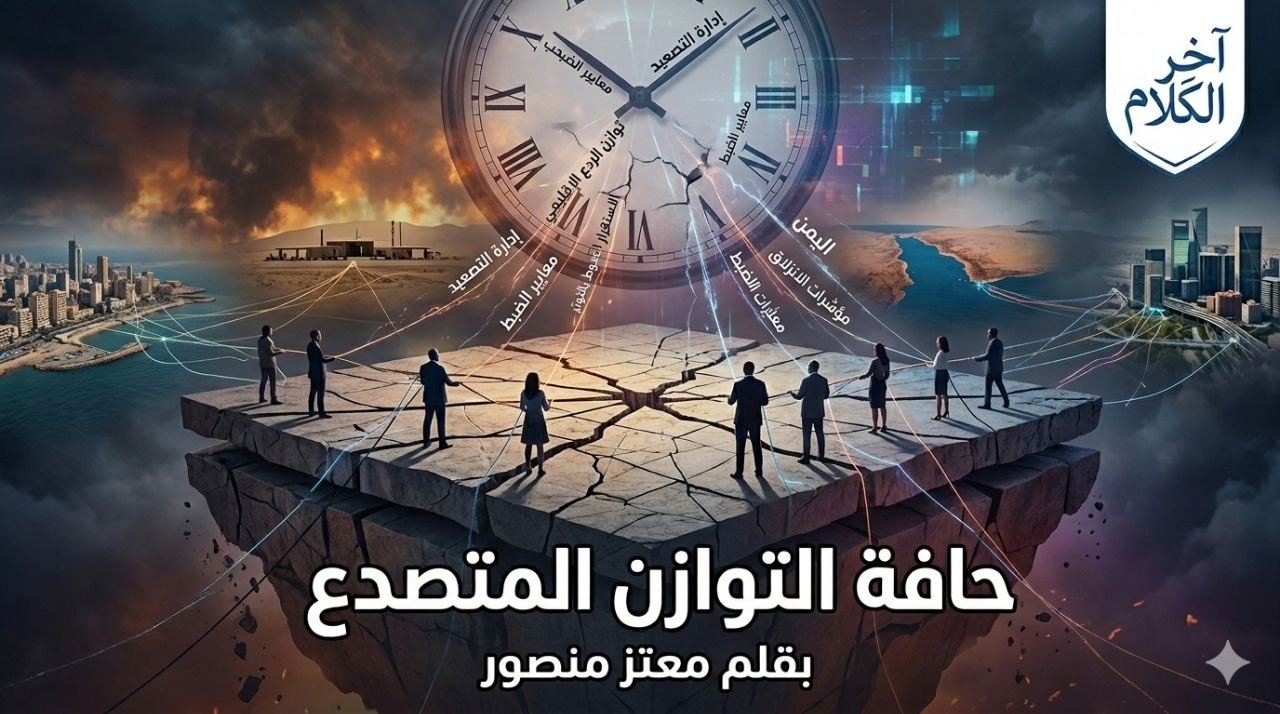 معتز منصور يكتب: حافة التوازن المتصدع