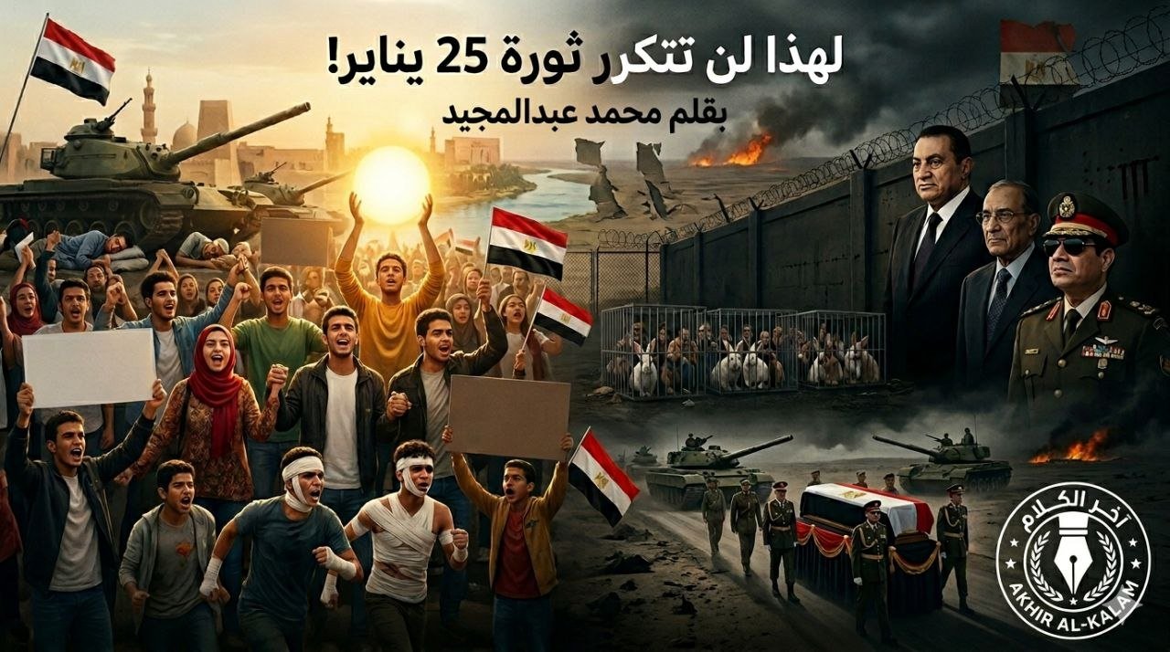 لهذا لن تتكرر ثورة 25 يناير!
