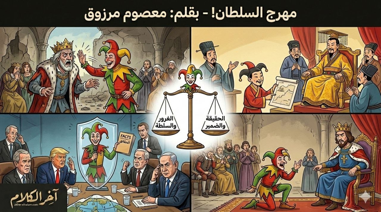 معصوم مرزوق يكتب: مهرج السلطان !