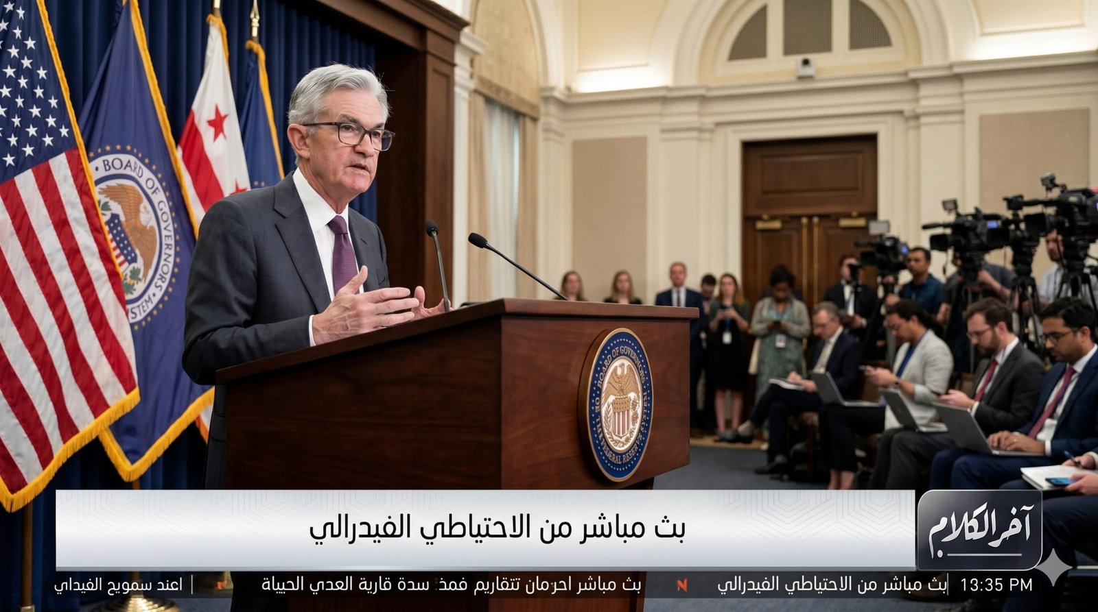 تقرير: باول يتمسك بـ “الاستقلالية” ويحذر من صدمة الطاقة