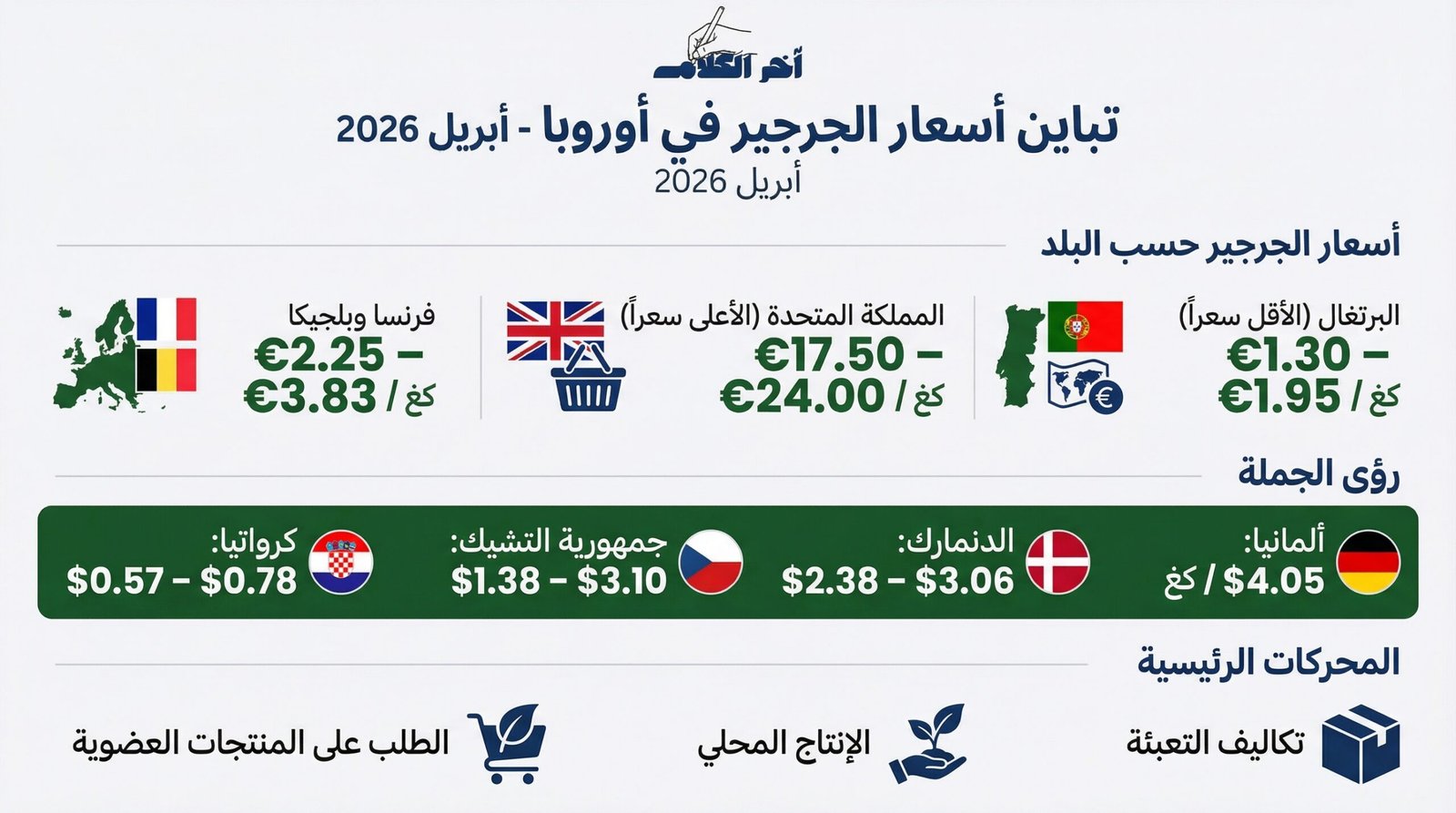 ردا على أحمد موسى …. هذه هي أسعار الجرجير في بلجيكا