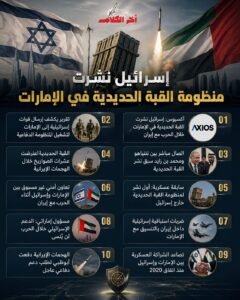 إسرائيل نشرت منظومة القبة الحديدية في الإمارات