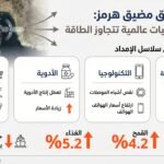 إغلاق مضيق هرمز يهدد الغذاء والأدوية والتكنولوجيا عالميًا