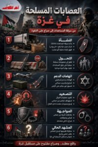 العصابات المسلحة في غزة