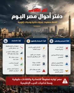 نشرة أخبار مصر