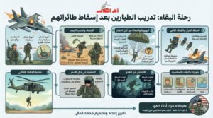 من قمرة القيادة إلى قلب الخطر: كيف ينجو الطيار المقاتل بعد إسقاط طائرته؟