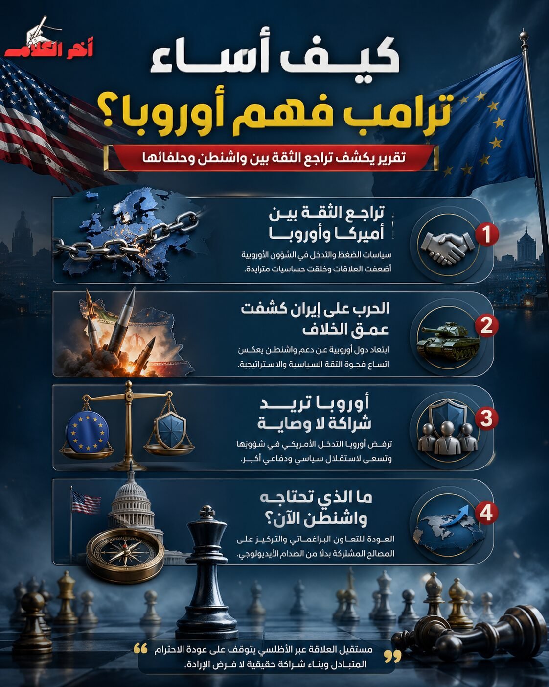 كيف أساء ترامب فهم أوروبا؟