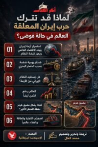 لماذا تترك حرب إيران المعلقة العالم في حالة فوضى؟