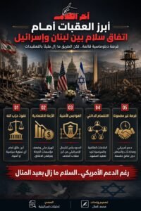 ما أبرز العقبات أمام اتفاق سلام بين لبنان وإسرائيل؟