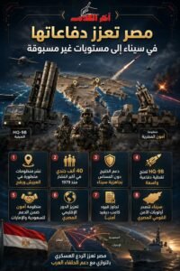 مصر تعزز دفاعاتها في سيناء إلى مستويات غير مسبوقة