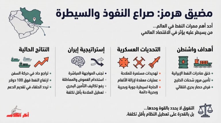 مضيق هرمز صراع النفوذ والسيطرة