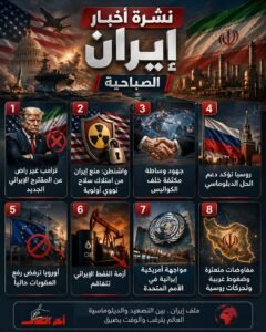 نشرة أخبار إيران الصباحية