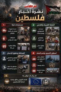 نشرة أخبار فلسطين