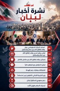 نشرة أخبار لبنان