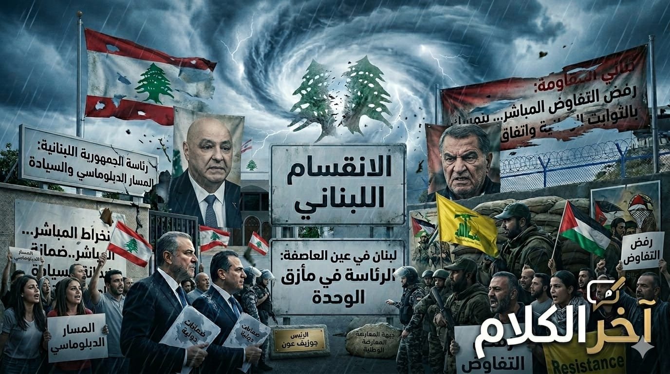 لبنان في عين العاصفة