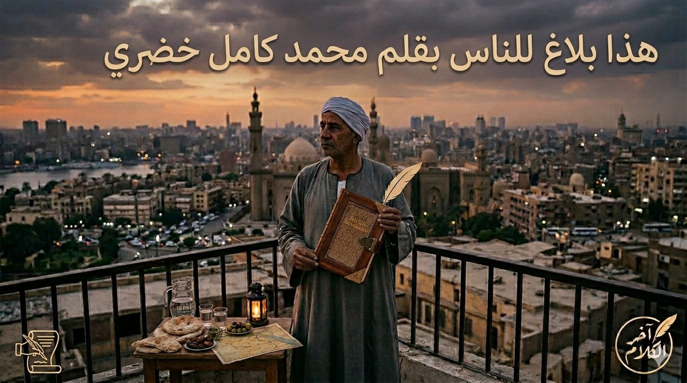 محمد كامل خضري يكتب: شهادة موثقة