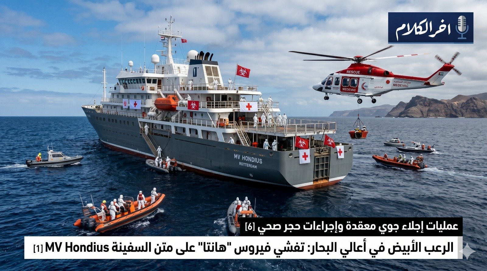 فيروس “هانتا” ينشر الرعب الأبيض في أعالي البحار