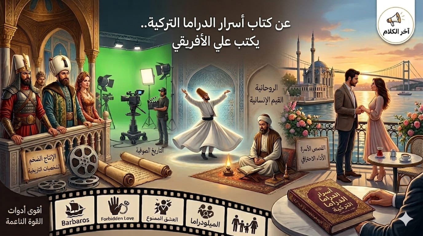 علي الأفريقي يقرأ كتاب: أسرار الدراما التركية (2)
