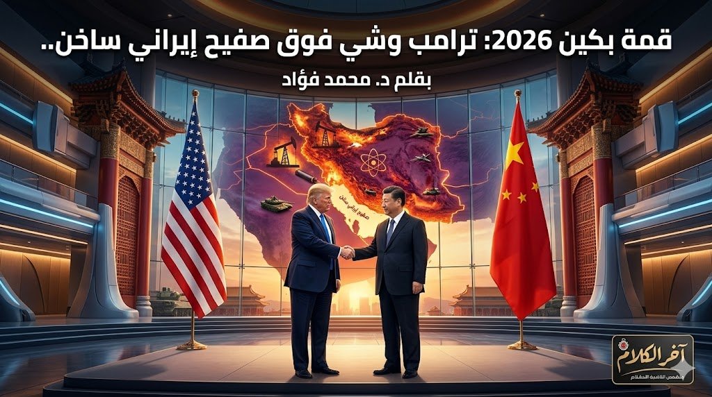 قمة بكين:هل تبيع الصين طهران مقابل صفقة القرن التجارية؟