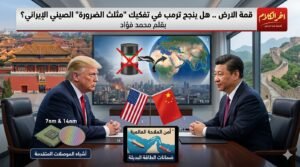 هل ينجح ترمب في تفكيك مثلث الضرورة الصيني الإيراني؟