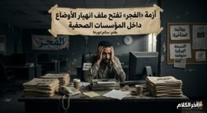 أزمة الفجر  تفتح ملف الانهيار في المؤسسات الصحفية